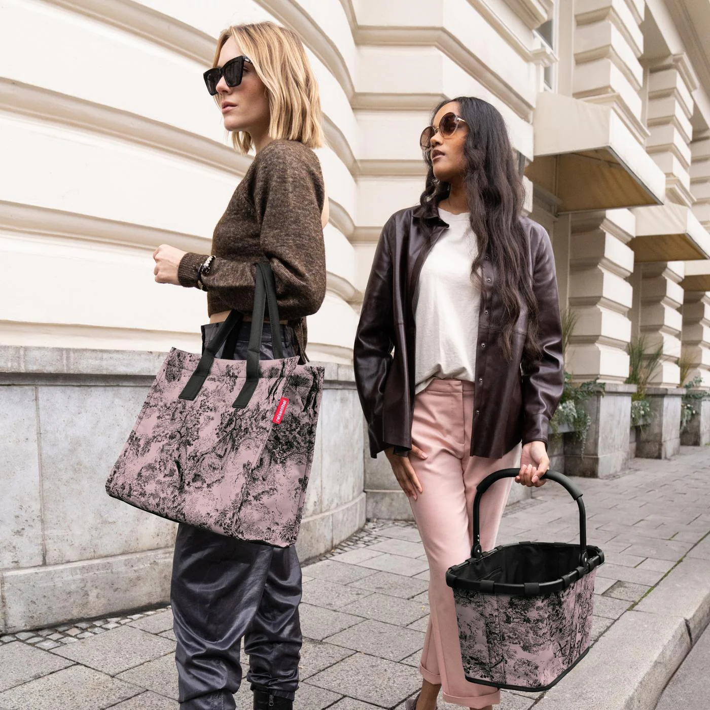 carrybag jacquard rose