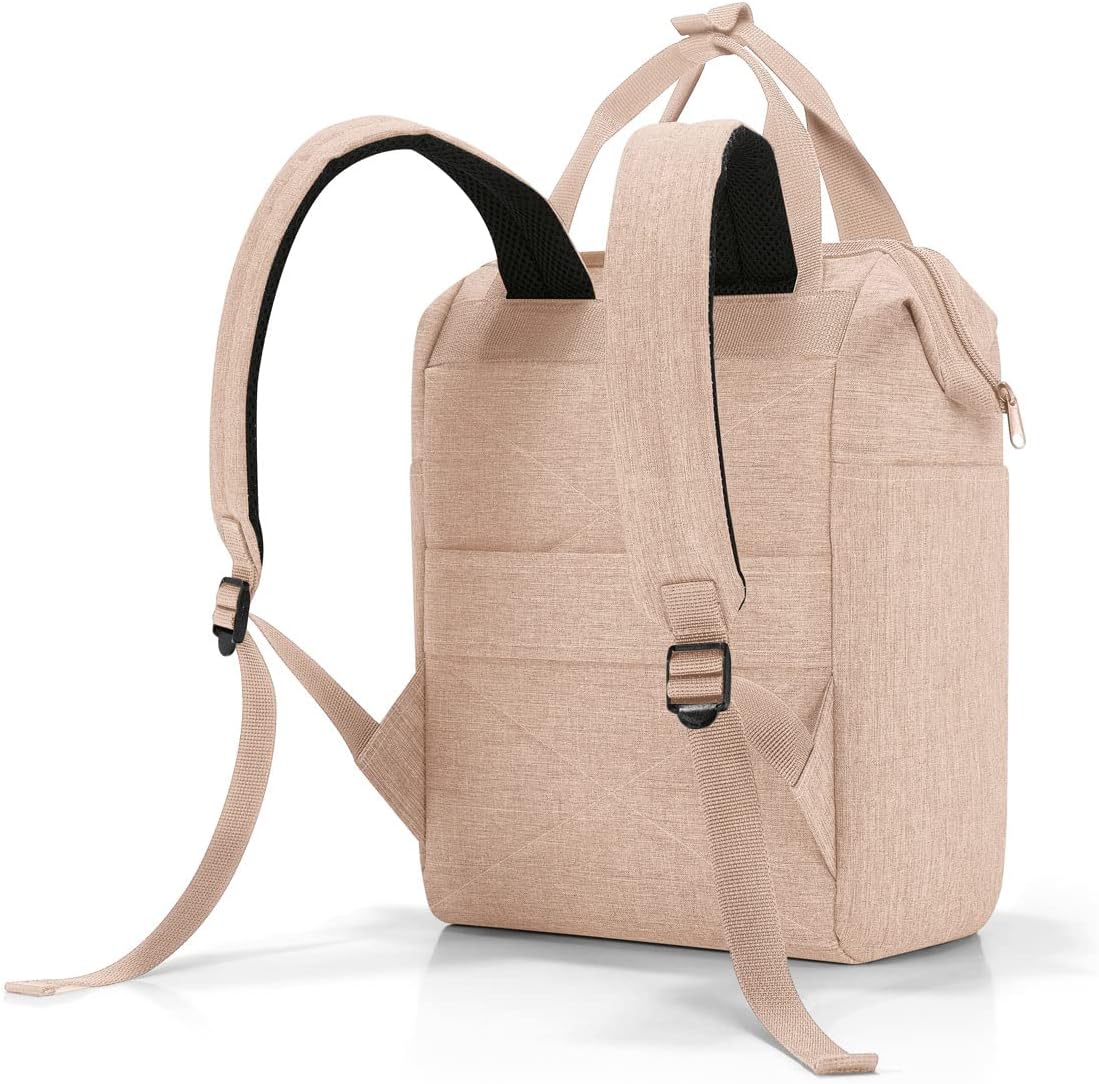 reisenthel allrounder R twist coffee – Backpack and tote bag in one - With plug-in flap for travel trolleys