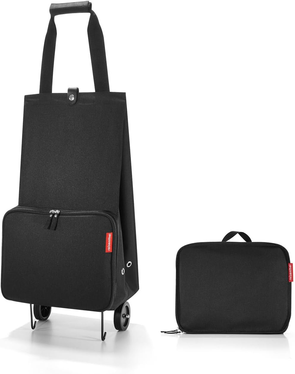 reisenthel foldabletrolley Black - Foldable, Compact Shopping cart - Easy to Store