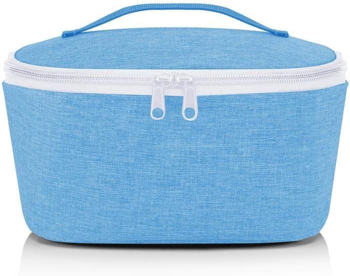 reisenthel Coolerbag S Pocket - Cool Bag with Outer Material Made from Recycled PET Bottles - Ideal for Lunch on the Go, Twist Blush, S, Coolerbag S pocket twist blush