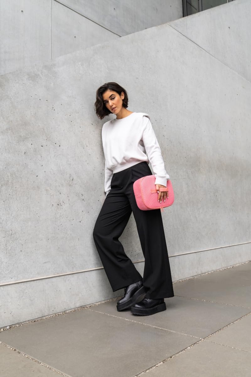 reisenthel Coolerbag M Pocket Twist Blush - Cool Bag with Outer Material Made of Recycled PET Bottles - Ideal for Lunch on the Go