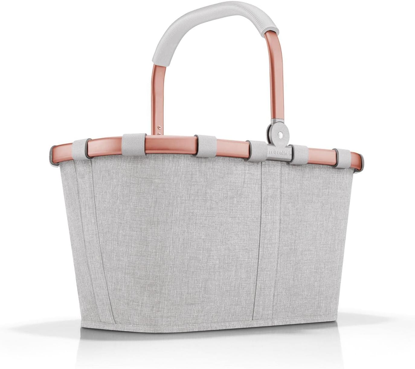reisenthel carrybag twist sky rose - Sturdy shopping basket with plenty of storage space and practical inner pocket - Elegant and water-repellent design