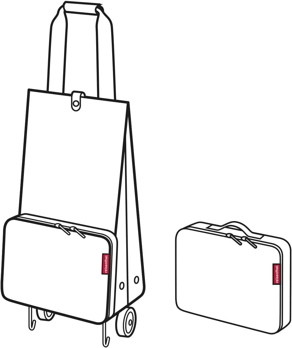 reisenthel foldabletrolley Black - Foldable, Compact Shopping cart - Easy to Store