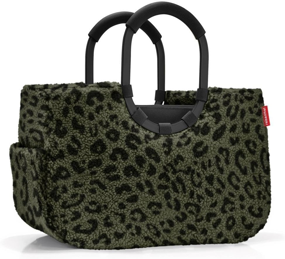 reisenthel Loopshopper M - Sturdy Bag with Practical Compartments Made from Recycled PET Bottles - Elegance When Shopping, Lots of Function Included, Teddy Sand, M