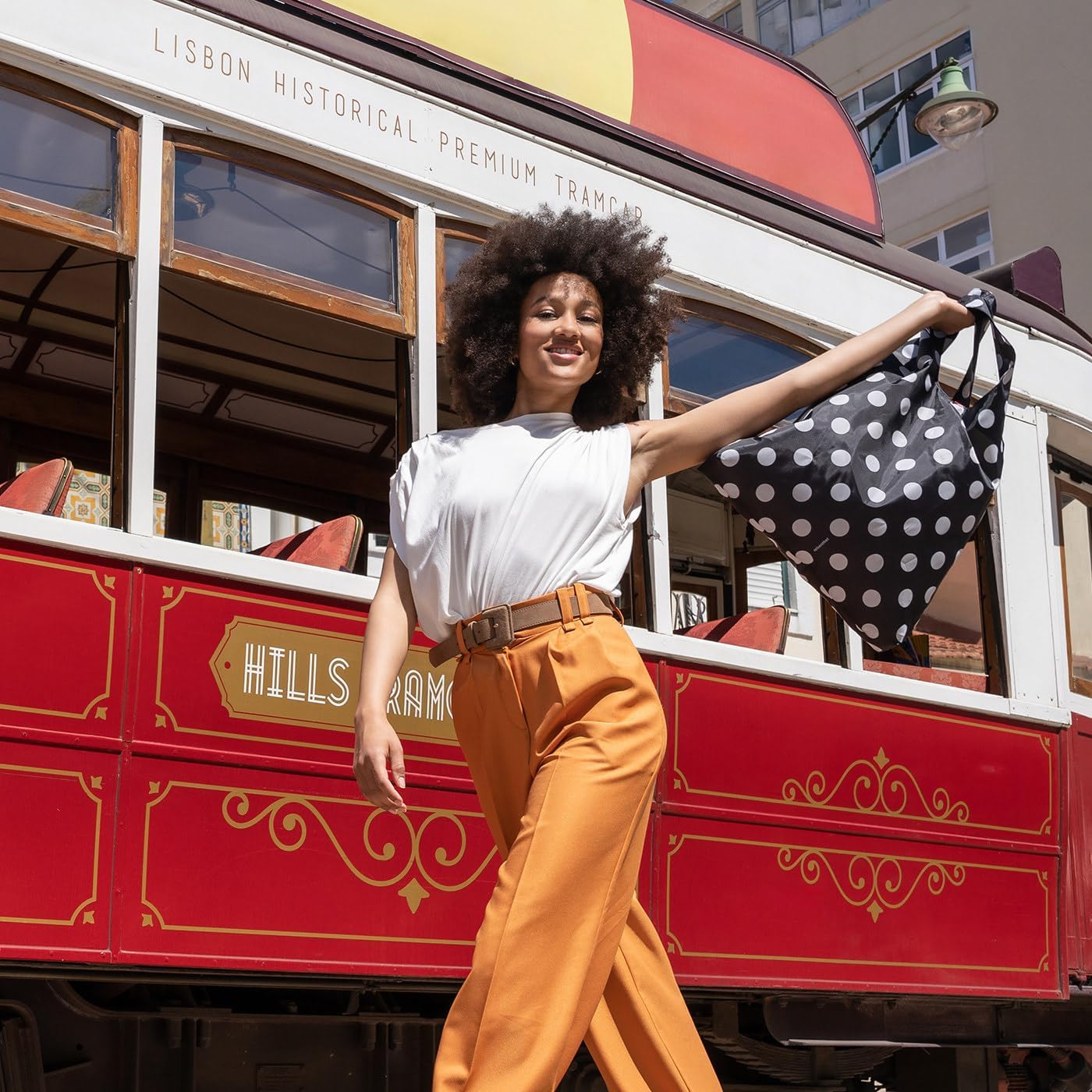 reisenthel Mini Maxi Shopper red - Foldable Shopping Bag with Attractive Design - Water Repellent