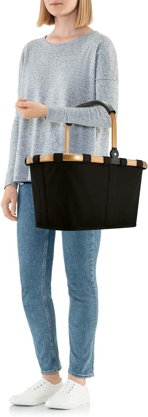 reisenthel carrybag twist sky rose - Sturdy shopping basket with plenty of storage space and practical inner pocket - Elegant and water-repellent design