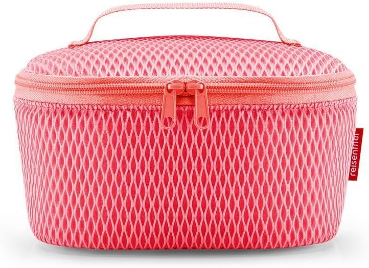 reisenthel Coolerbag S Pocket - Cool Bag with Outer Material Made from Recycled PET Bottles - Ideal for Lunch on the Go, Twist Blush, S, Coolerbag S pocket twist blush