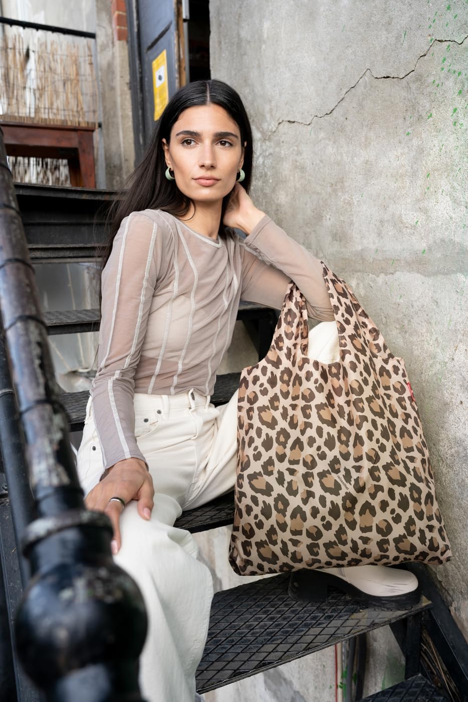 reisenthel Mini Maxi Shopper red - Foldable Shopping Bag with Attractive Design - Water Repellent