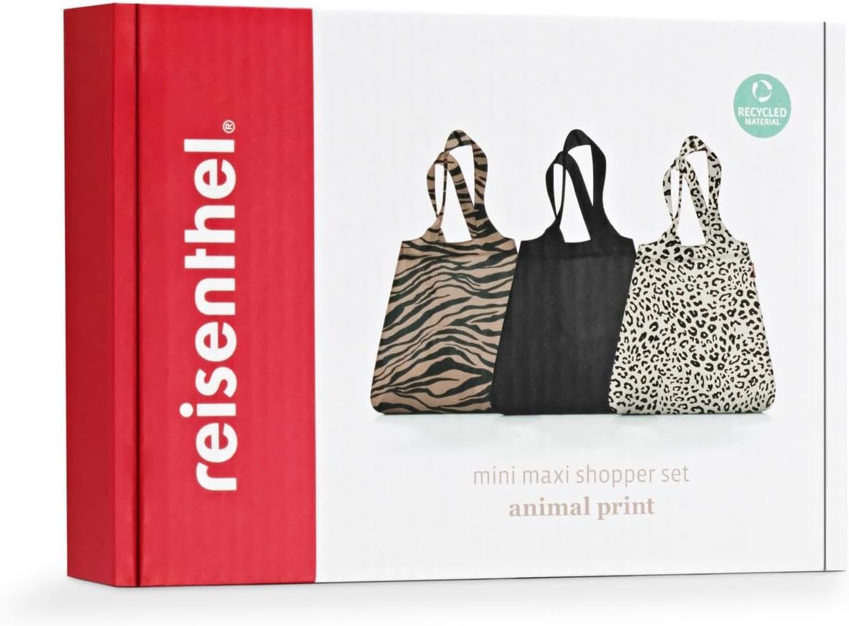 reisenthel Mini Maxi Shopper red - Foldable Shopping Bag with Attractive Design - Water Repellent