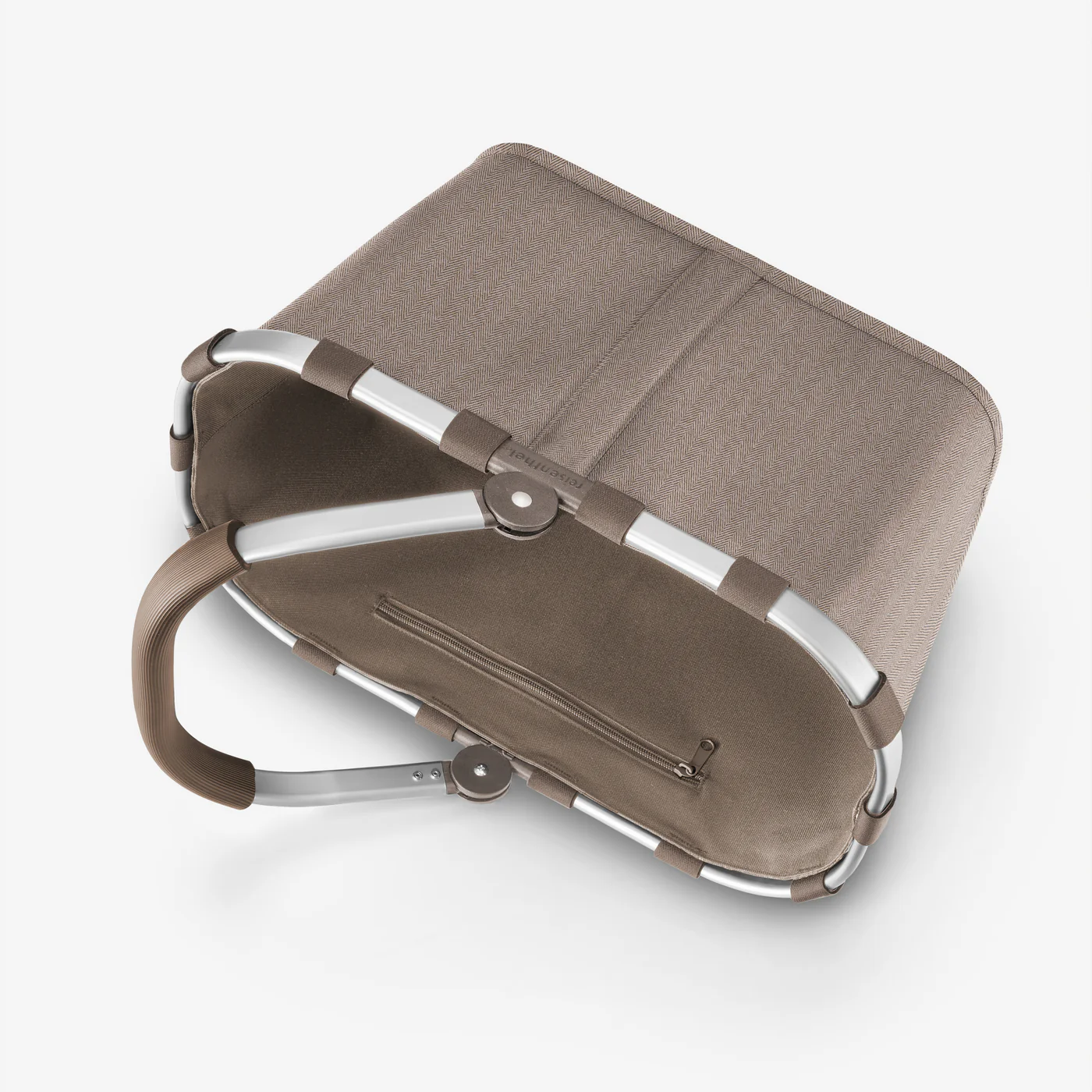 carrybag herringbone mokka