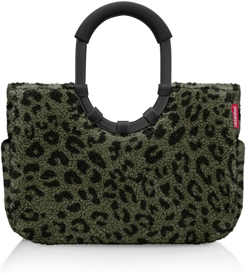 reisenthel Loopshopper M - Sturdy Bag with Practical Compartments Made from Recycled PET Bottles - Elegance When Shopping, Lots of Function Included, Teddy Sand, M