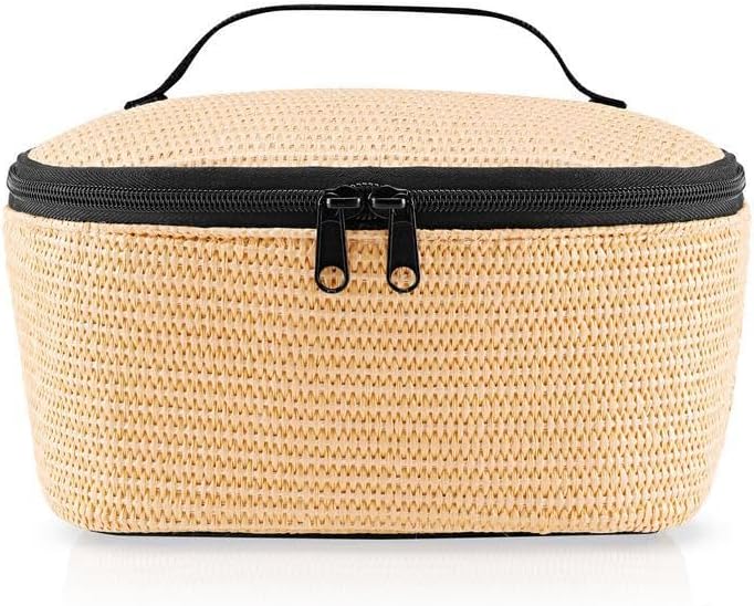 reisenthel Coolerbag S Pocket - Cool Bag with Outer Material Made from Recycled PET Bottles - Ideal for Lunch on the Go, Twist Blush, S, Coolerbag S pocket twist blush