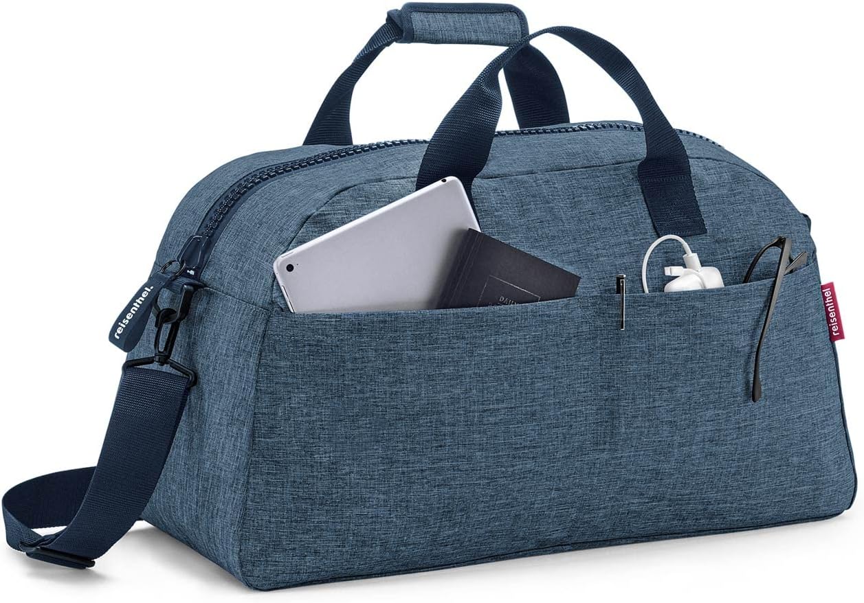 reisenthel overnighter, Unisex overnighter Luggage- Carry-On Luggage, Twist Blue, Twist Blue, Weekend travel bag