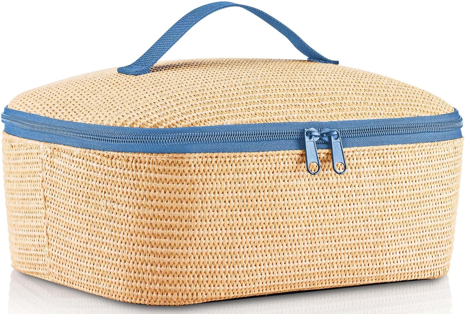 reisenthel Coolerbag M Pocket Twist Blush - Cool Bag with Outer Material Made of Recycled PET Bottles - Ideal for Lunch on the Go