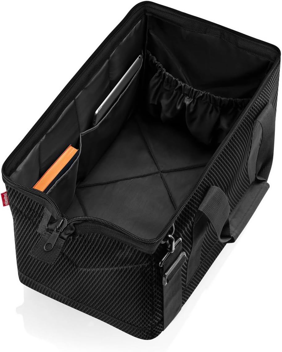 reisenthel Allrounder L - Versatile Doctor's Bag for Travel, Work or Leisure - With Functional Stylish Design, Herringbone Mocha, One Size, Modern