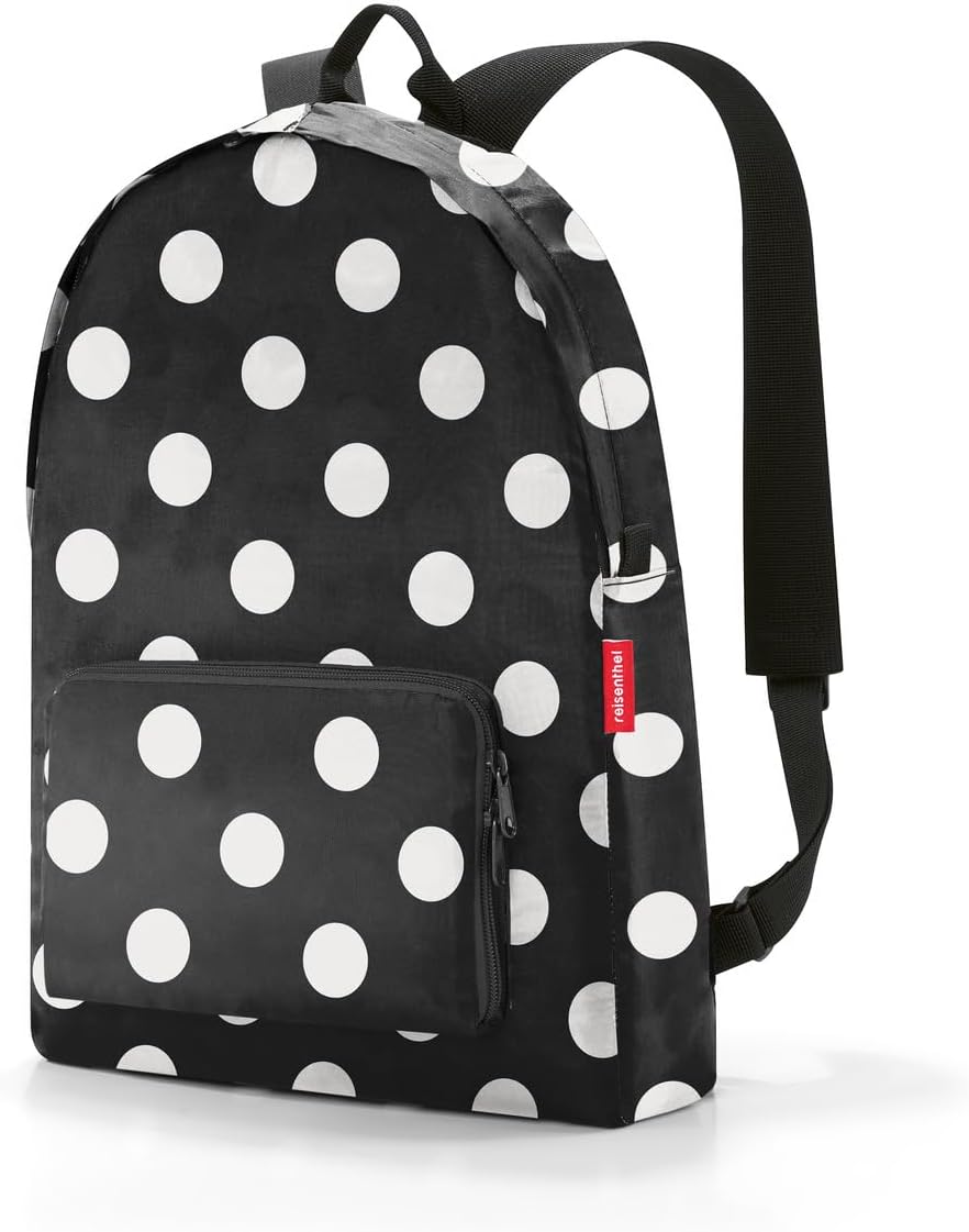 Reisenthel Casual Daypack Mini Maxi Rucksack, Dots White, One Size, Sport