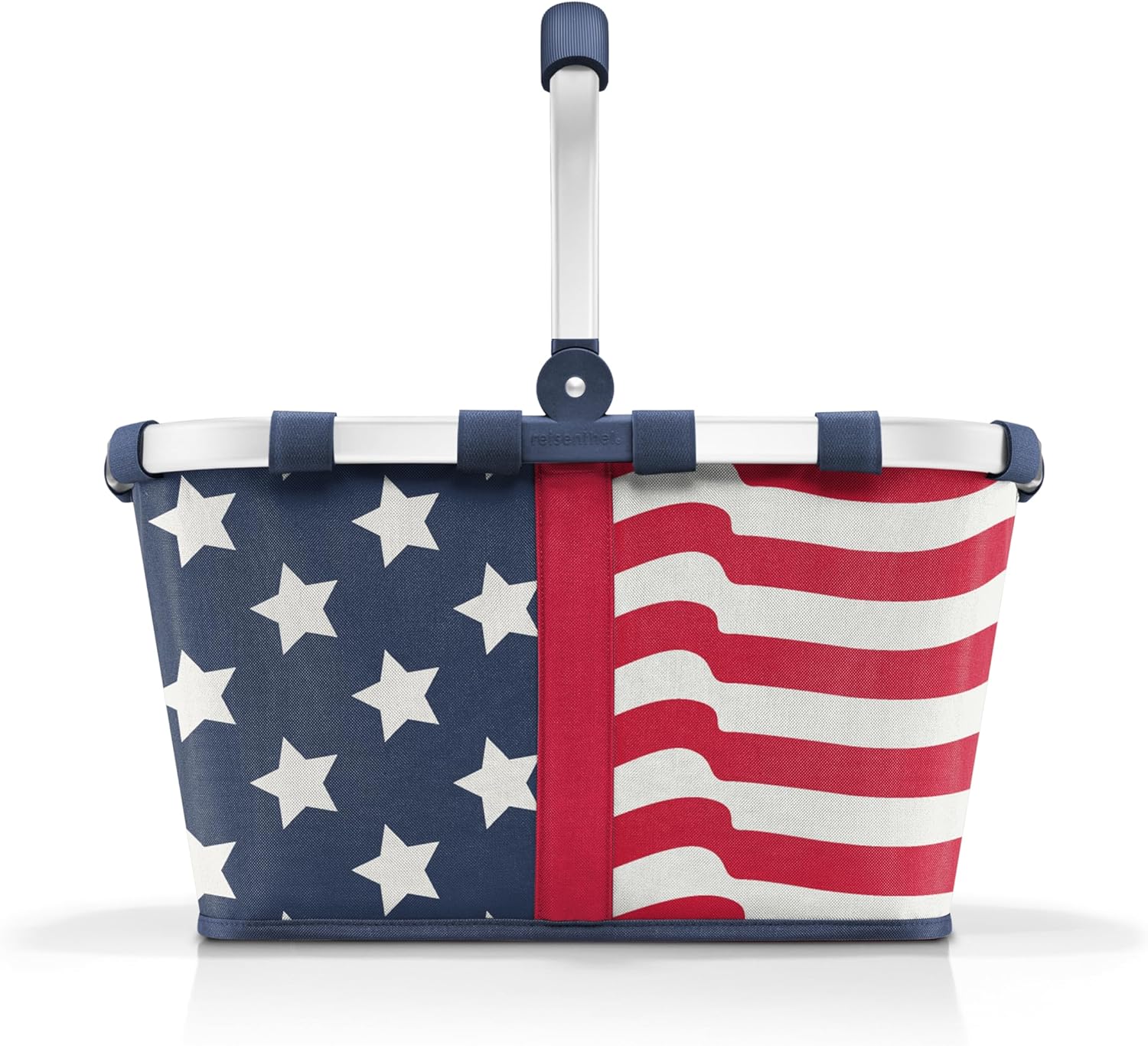 reisenthel carrybag twist sky rose - Sturdy shopping basket with plenty of storage space and practical inner pocket - Elegant and water-repellent design