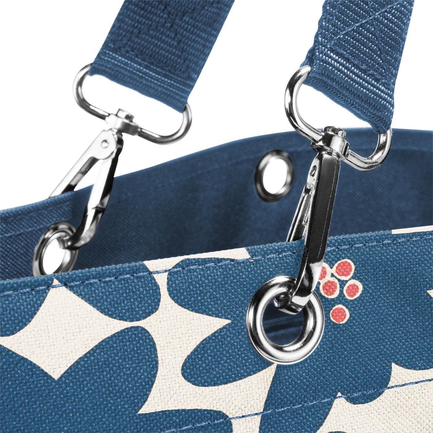 Reisenthel Canvas & Beach Tote Bag, Multicolour (Happy Flowers)