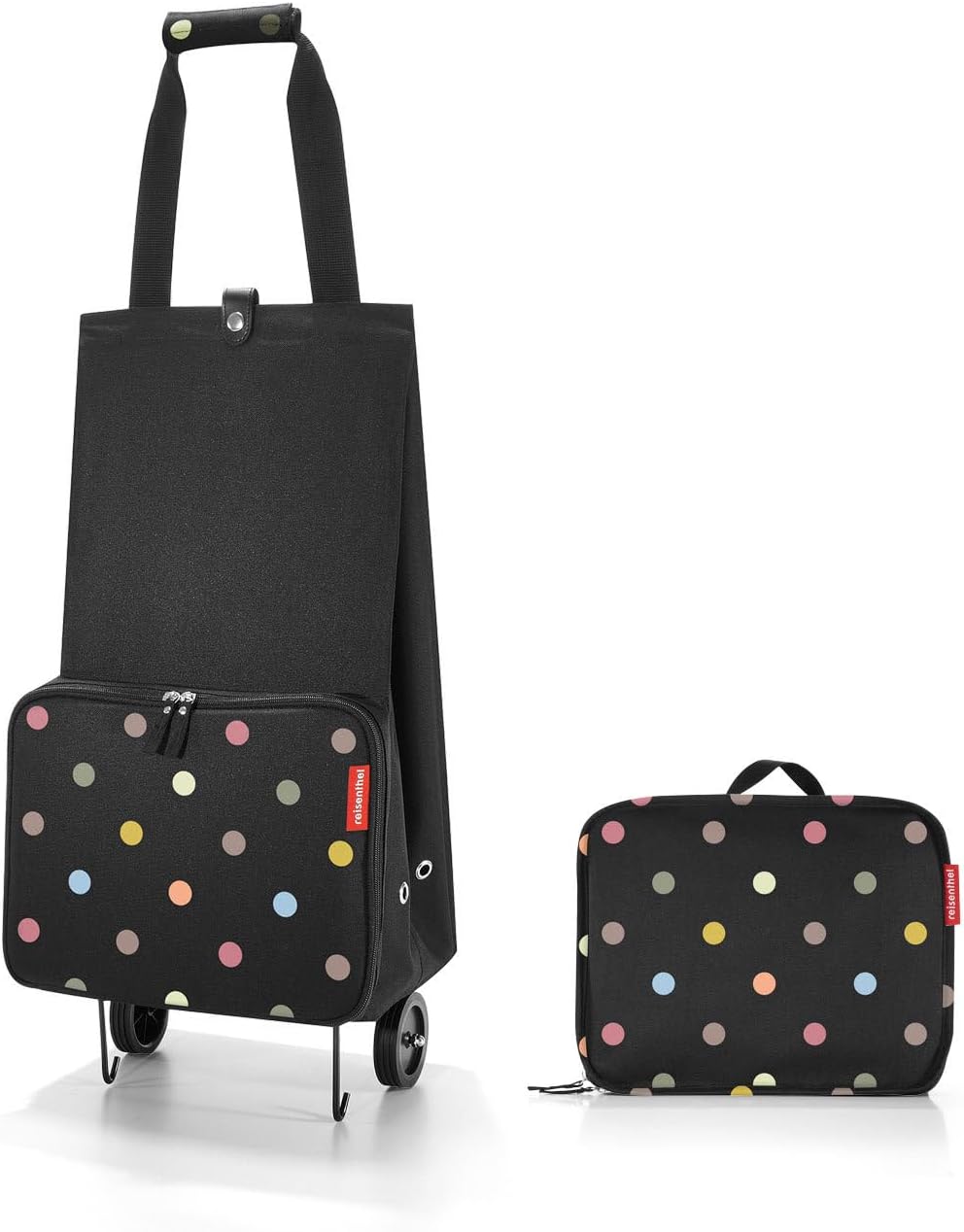 reisenthel foldabletrolley Black - Foldable, Compact Shopping cart - Easy to Store