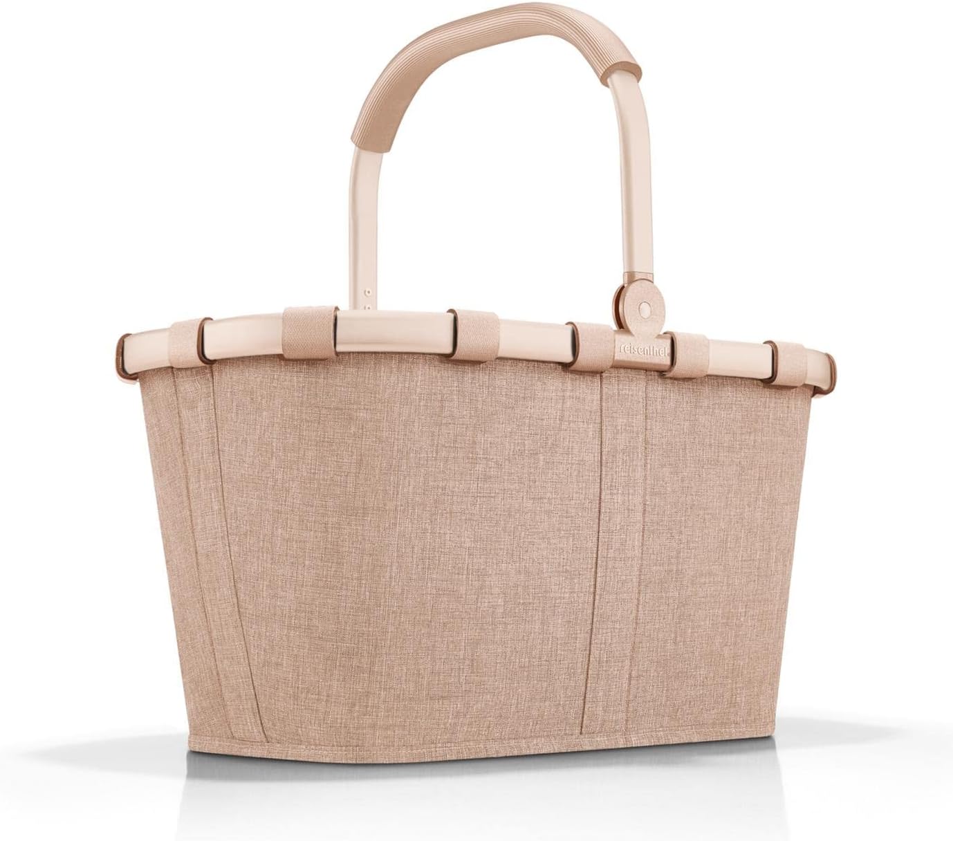 reisenthel carrybag twist sky rose - Sturdy shopping basket with plenty of storage space and practical inner pocket - Elegant and water-repellent design