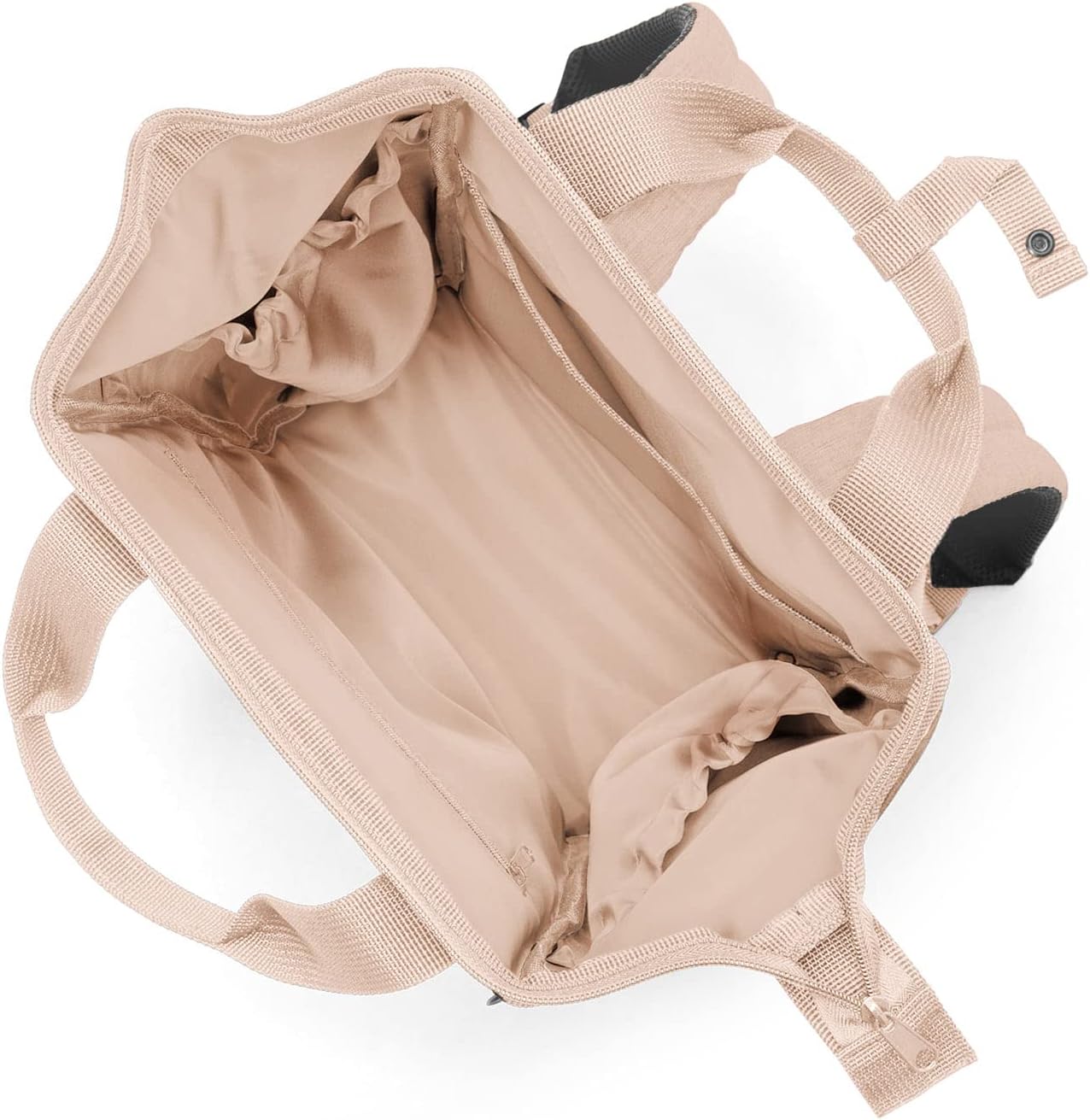 reisenthel allrounder R twist coffee – Backpack and tote bag in one - With plug-in flap for travel trolleys