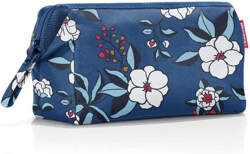 reisenthel travelcosmetic Strong Robust and Practical Travel Cosmetic Bag, Hand Strap, Water-Repellent Material, Glossy Dots Black, Einheitsgröße, Casual