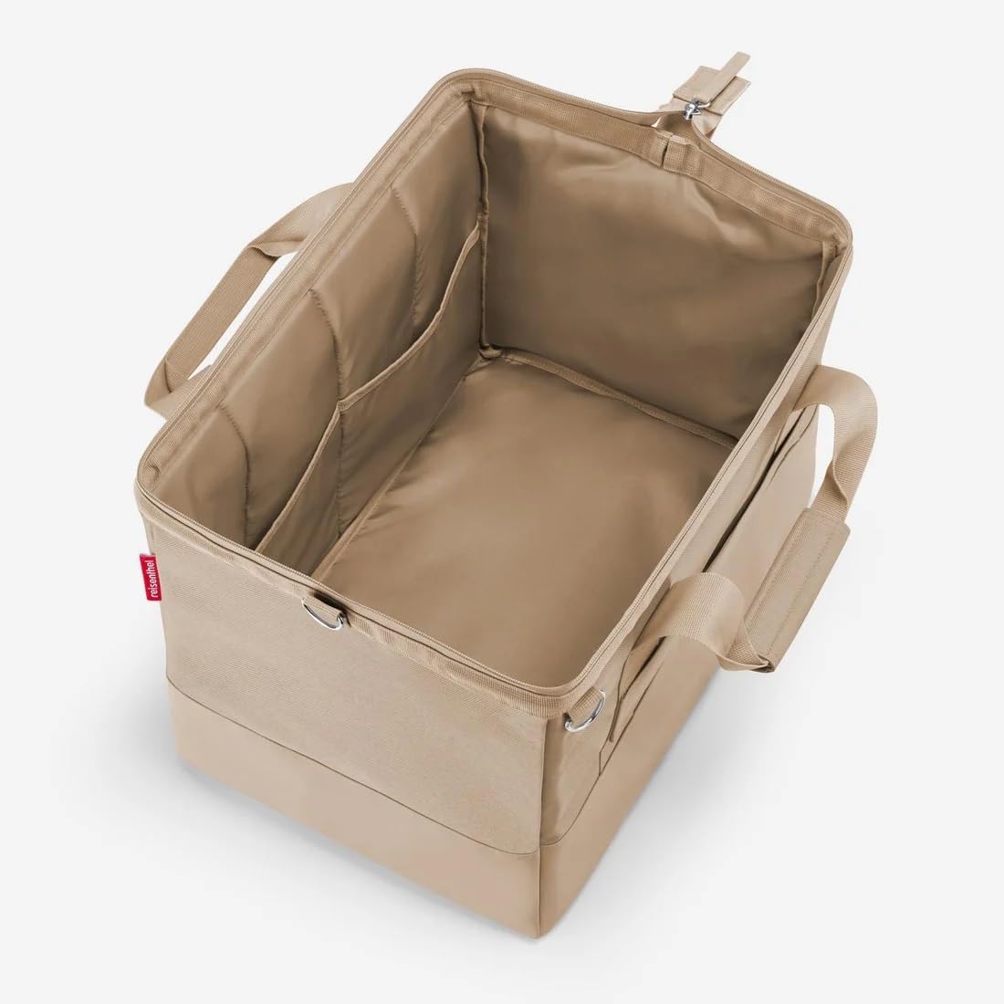 reisenthel Trolley M Frame Glossy dots Black, Mix Caramel