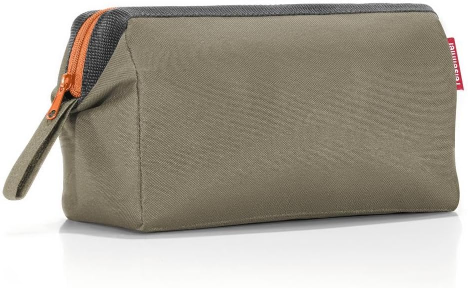 reisenthel travelcosmetic Strong Robust and Practical Travel Cosmetic Bag, Hand Strap, Water-Repellent Material, Glossy Dots Black, Einheitsgröße, Casual