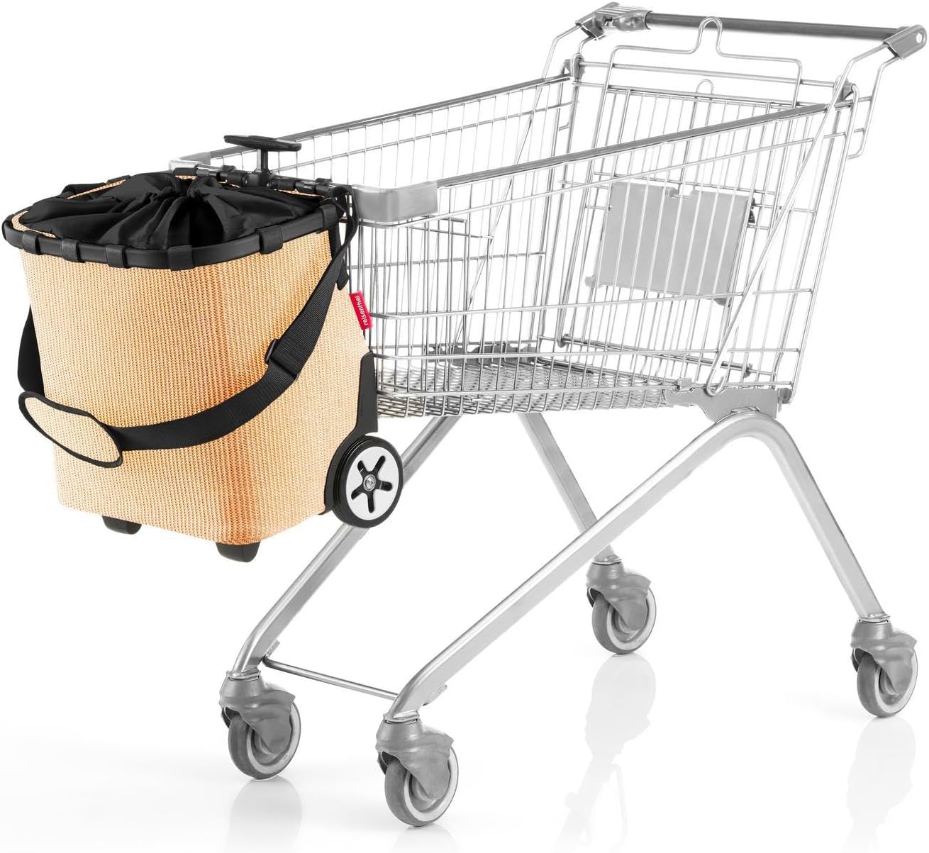 reisenthel Trolley, Frame Raffia Black, Einheitsgröße