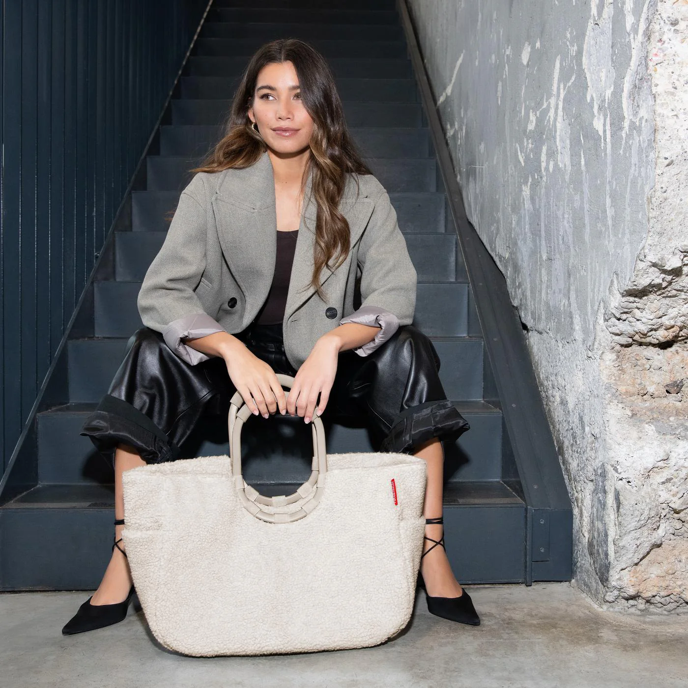 loopshopper L teddy sand